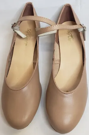 1.25" Meredith -- Mary Jane Ballroom Shoe -- Caramel