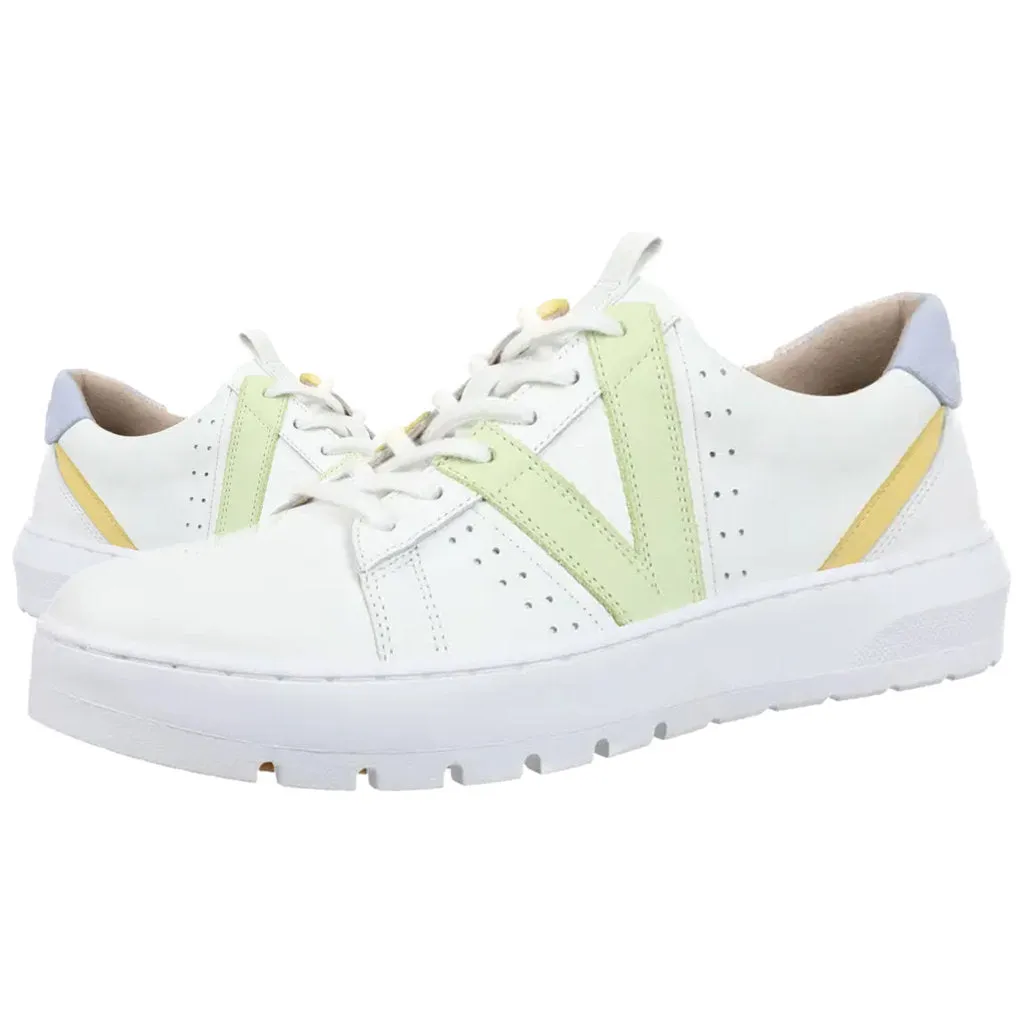 Abyss Simasa Leather Nubuck Women's Low Top Trainers