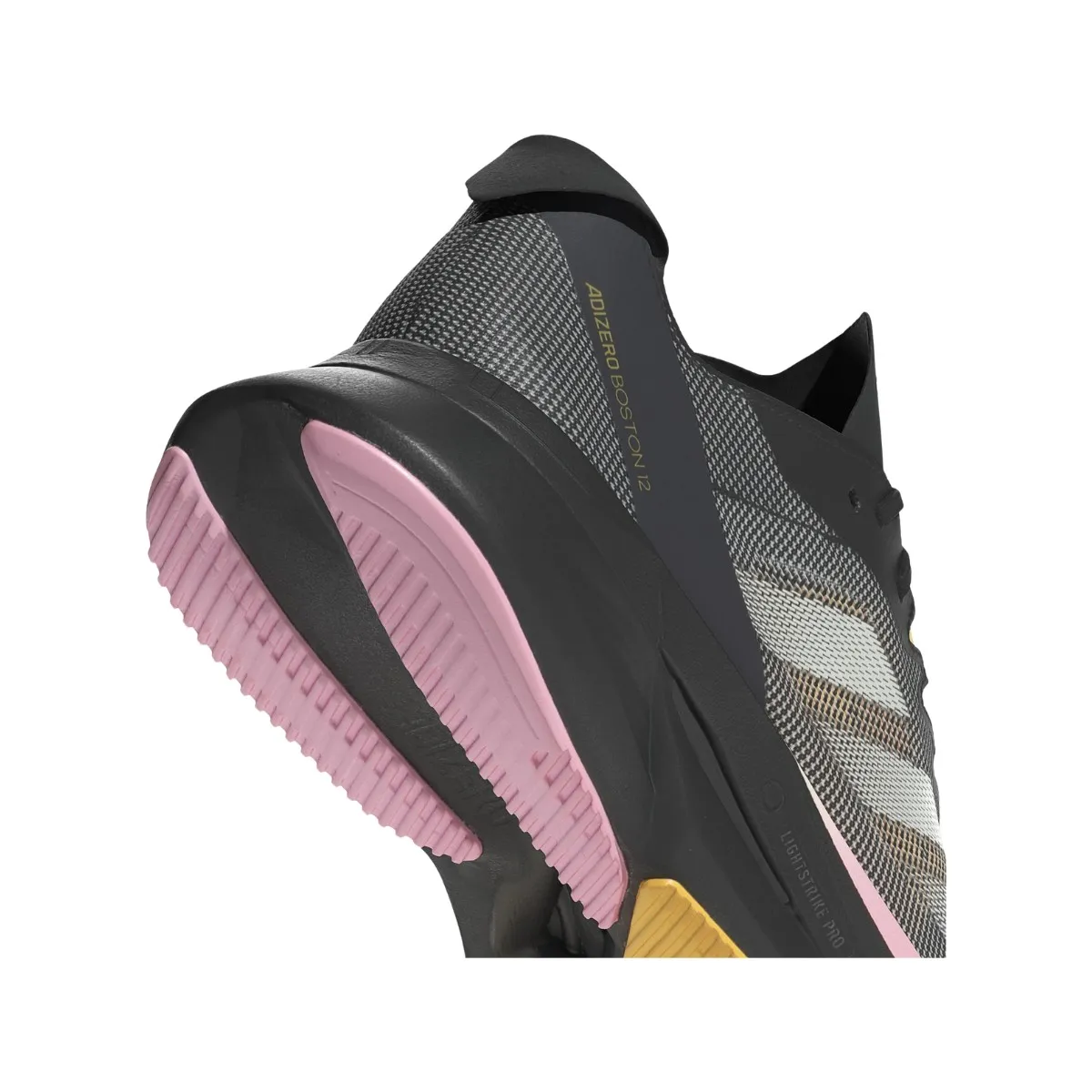 Adidas Adizero Boston 12 Black Orange AW24 Shoes