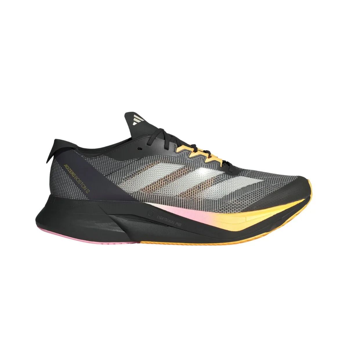 Adidas Adizero Boston 12 Black Orange AW24 Shoes