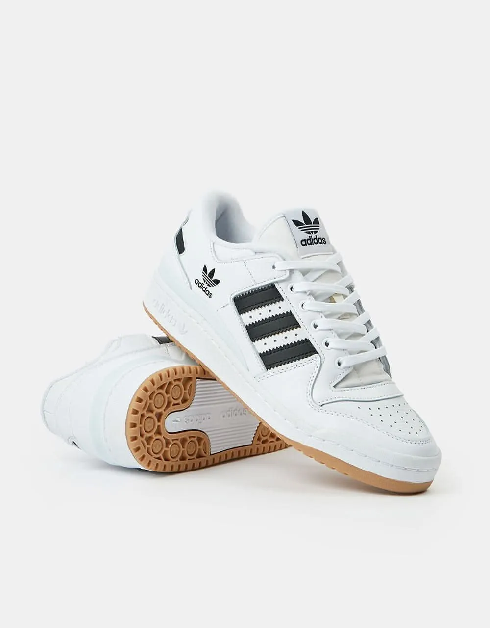 adidas Forum 84 Low ADV Skate Shoes - White/Core Black/White