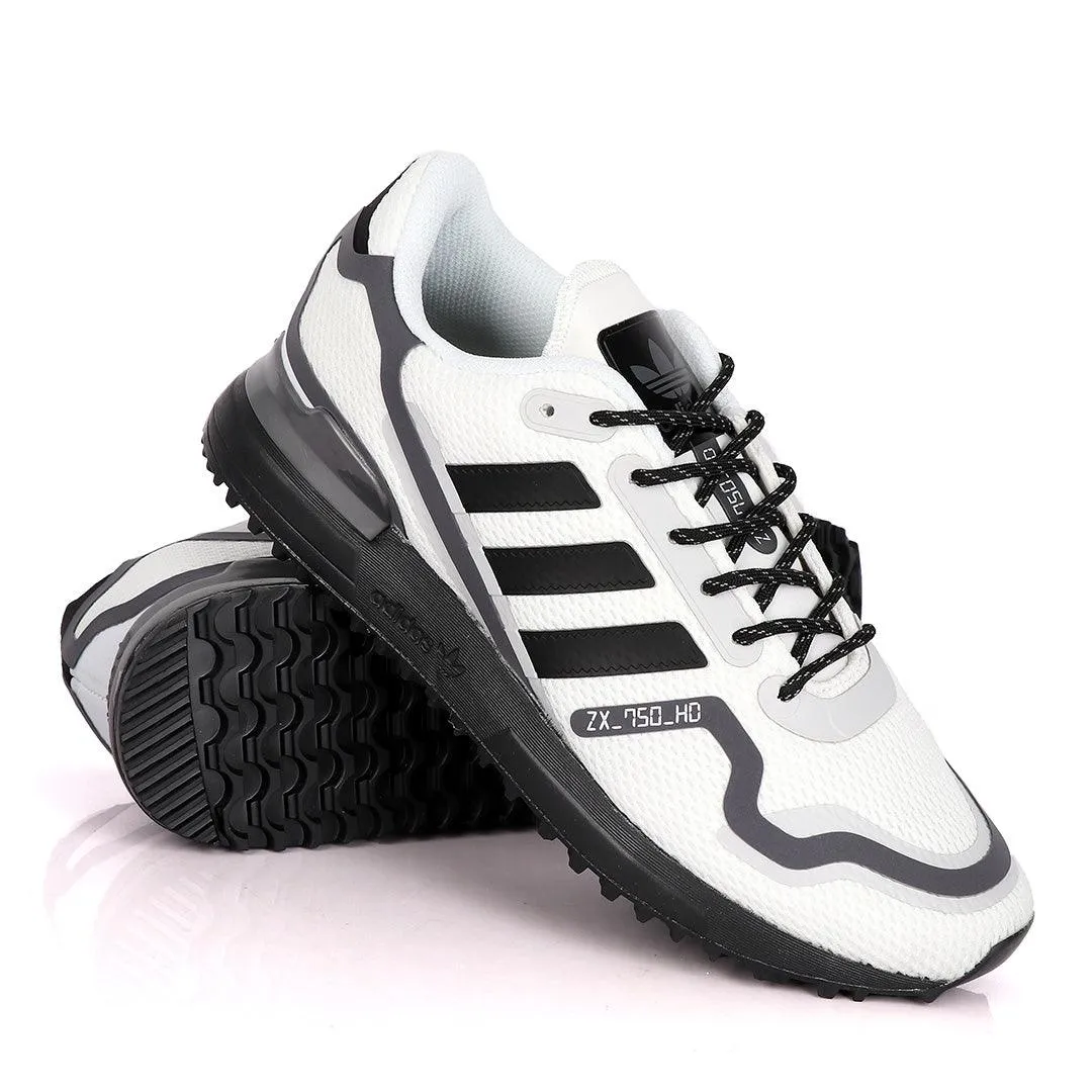 Adidas ZX 750 HD White And Grey Sneakers