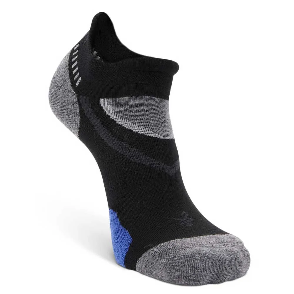 All Gender UltraGlide No Show Socks - Black