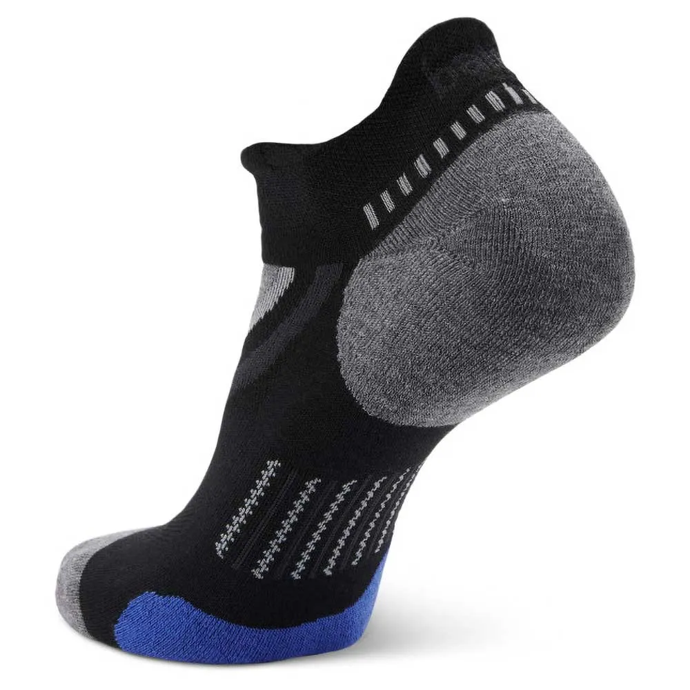 All Gender UltraGlide No Show Socks - Black