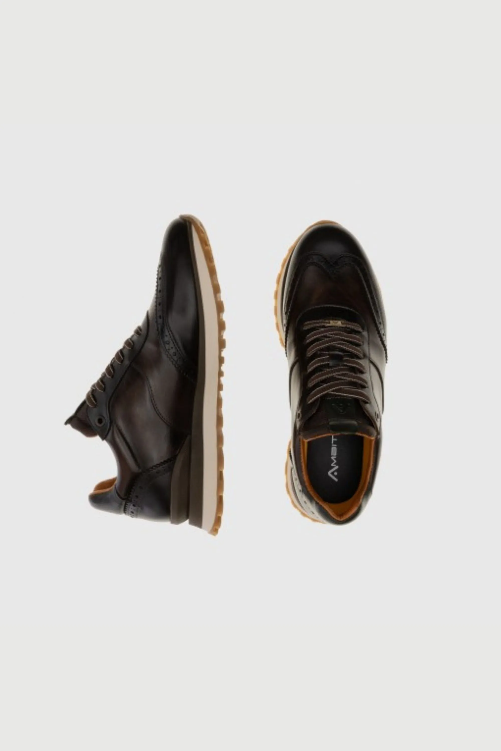 Ambitious Sneakers Pelle Coda Rondine Uomo