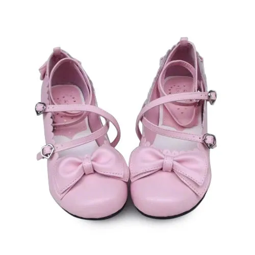 Antaina~Lolita Tea Party Heels Shoes Size 45-48