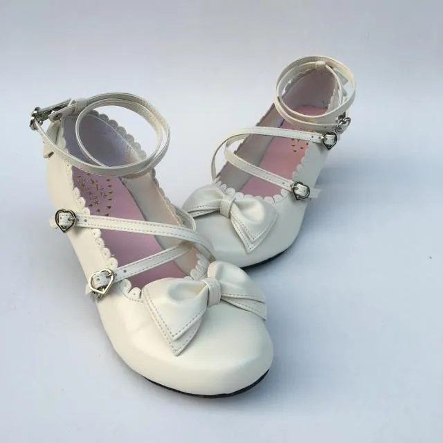 Antaina~Lolita Tea Party Heels Shoes Size 45-48