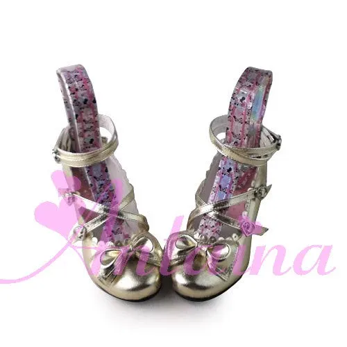 Antaina~Lolita Tea Party Heels Shoes Size 45-48