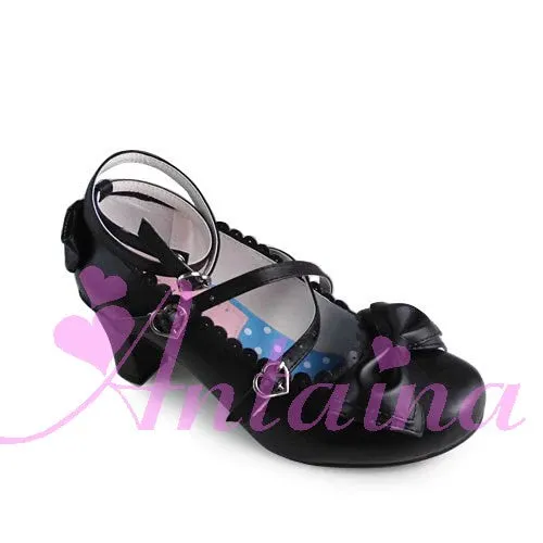 Antaina~Lolita Tea Party Heels Shoes Size 45-48