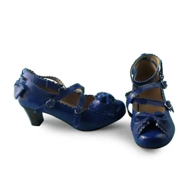 Antaina~Lolita Tea Party Heels Shoes Size 45-48