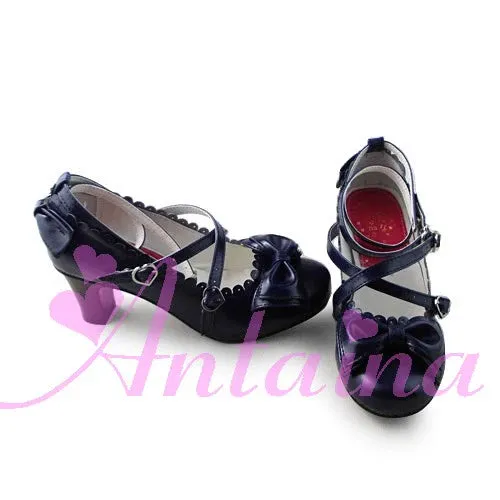 Antaina~Lolita Tea Party Heels Shoes Size 45-48