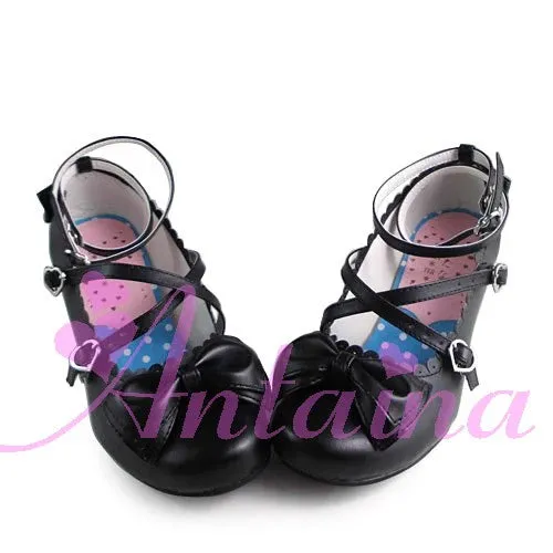 Antaina~Lolita Tea Party Heels Shoes Size 45-48