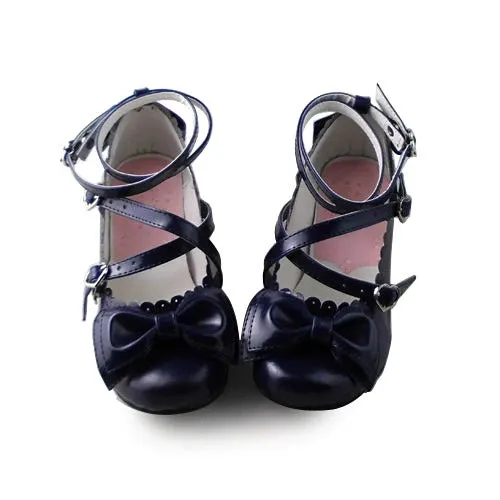 Antaina~Lolita Tea Party Heels Shoes Size 45-48