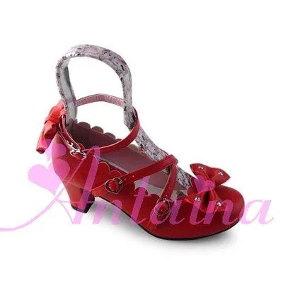 Antaina~Lolita Tea Party Heels Shoes Size 45-48