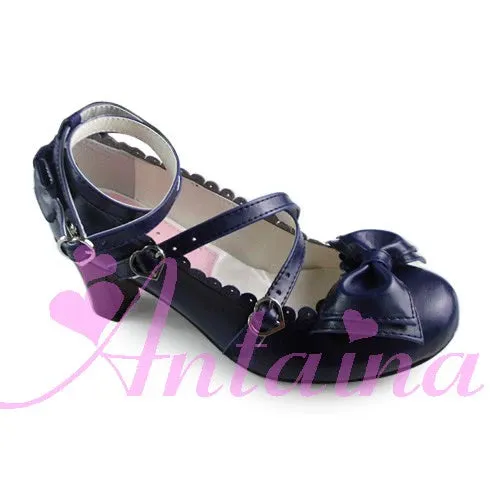 Antaina~Lolita Tea Party Heels Shoes Size 45-48