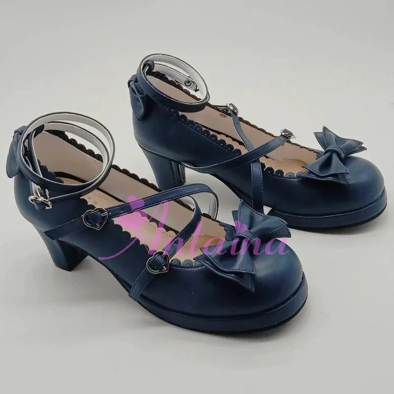 Antaina~Lolita Tea Party Heels Shoes Size 45-48