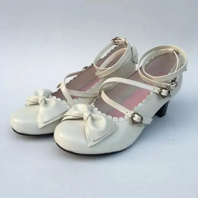 Antaina~Lolita Tea Party Heels Shoes Size 45-48