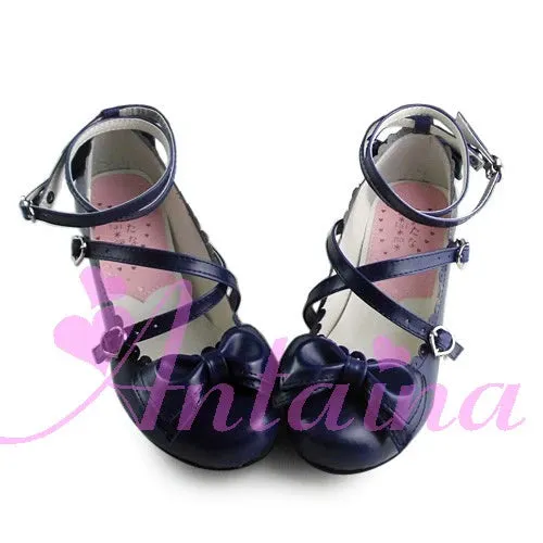 Antaina~Lolita Tea Party Heels Shoes Size 45-48