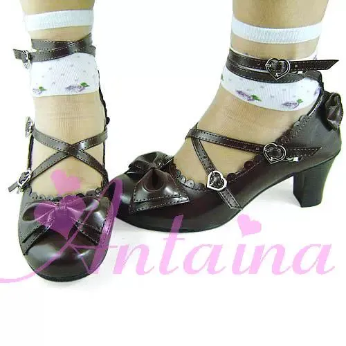 Antaina~Lolita Tea Party Heels Shoes Size 45-48