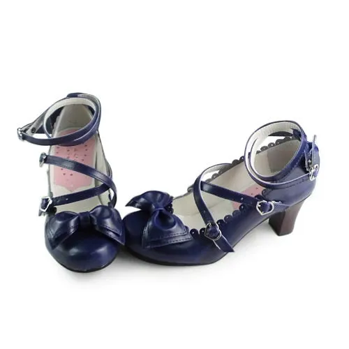 Antaina~Lolita Tea Party Heels Shoes Size 45-48