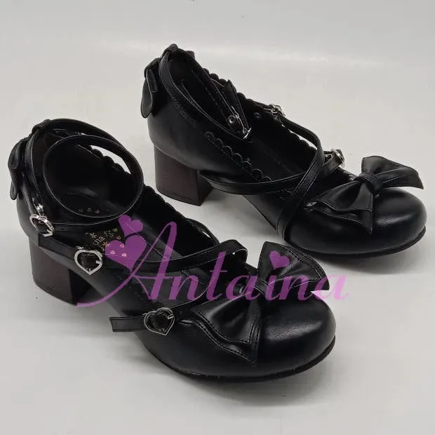 Antaina~Lolita Tea Party Heels Shoes Size 45-48