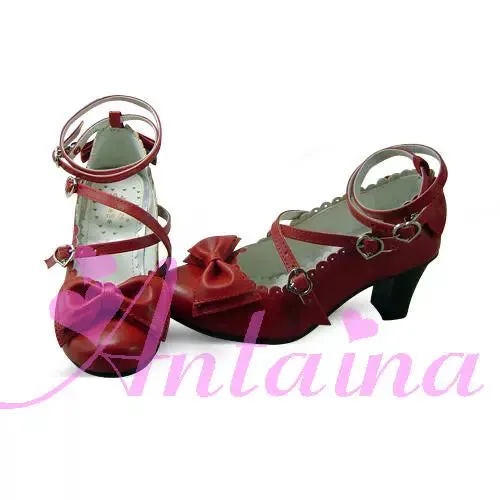 Antaina~Lolita Tea Party Heels Shoes Size 45-48