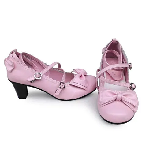 Antaina~Lolita Tea Party Heels Shoes Size 45-48