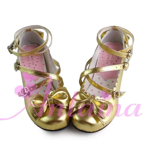 Antaina~Lolita Tea Party Heels Shoes Size 45-48