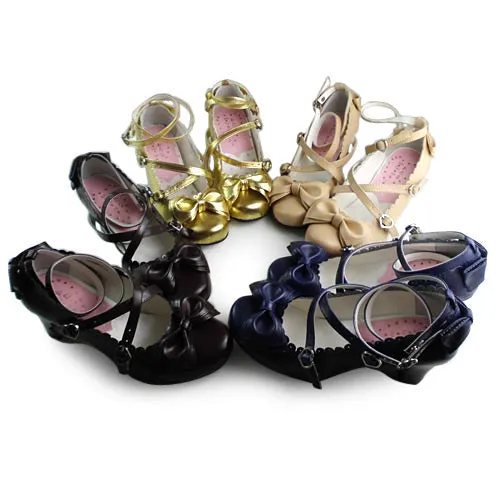 Antaina~Lolita Tea Party Heels Shoes Size 45-48