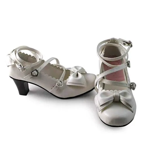 Antaina~Lolita Tea Party Heels Shoes Size 45-48