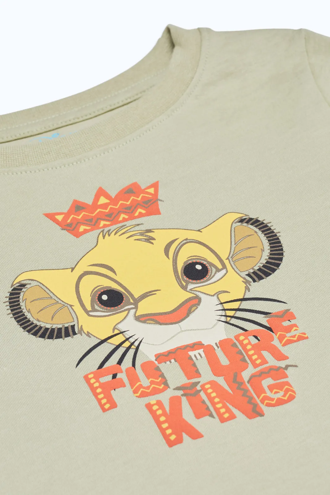 Baby Boys Green Future King T-Shirt