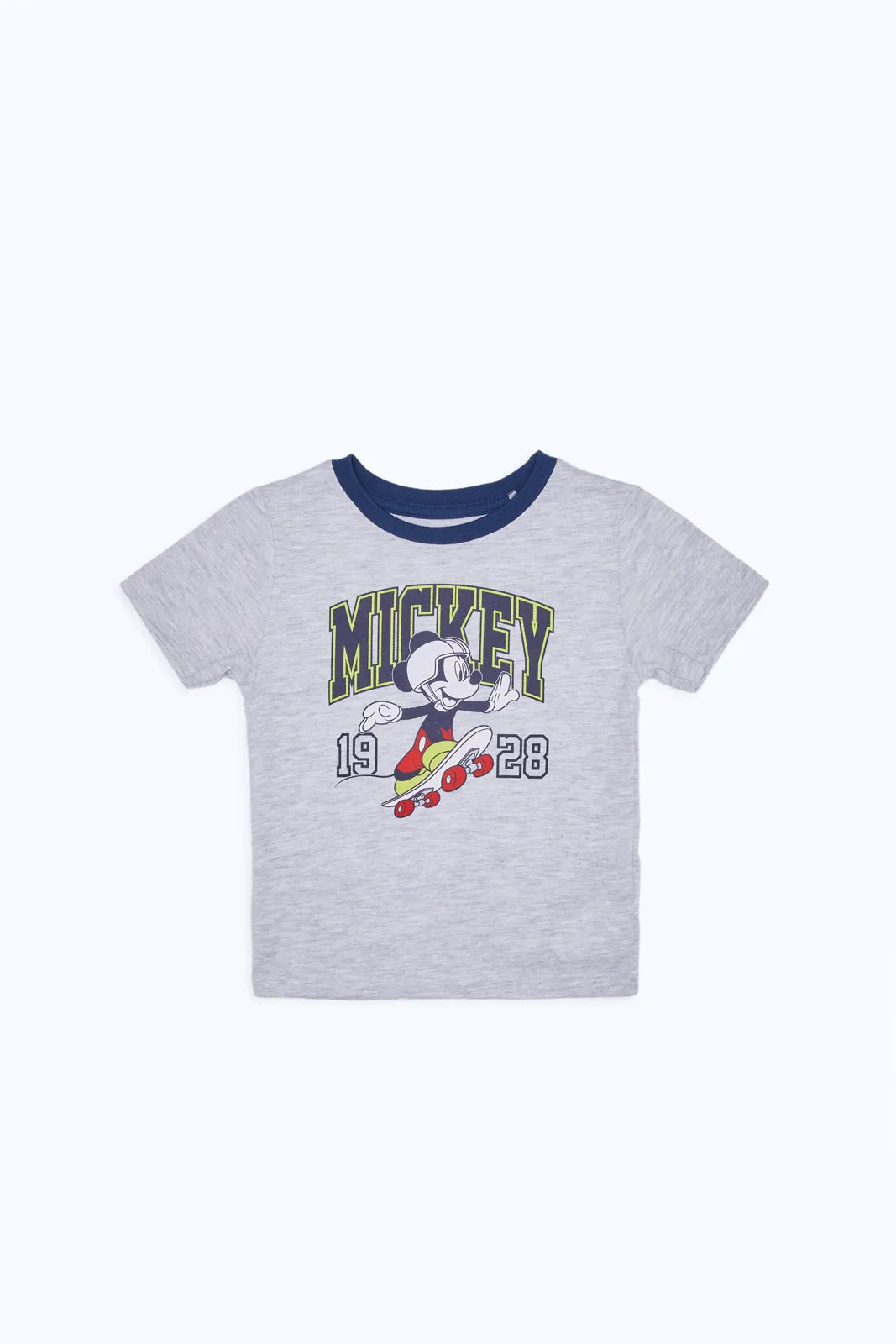 Baby Boys Grey Classic Mickey Mouse T-Shirt