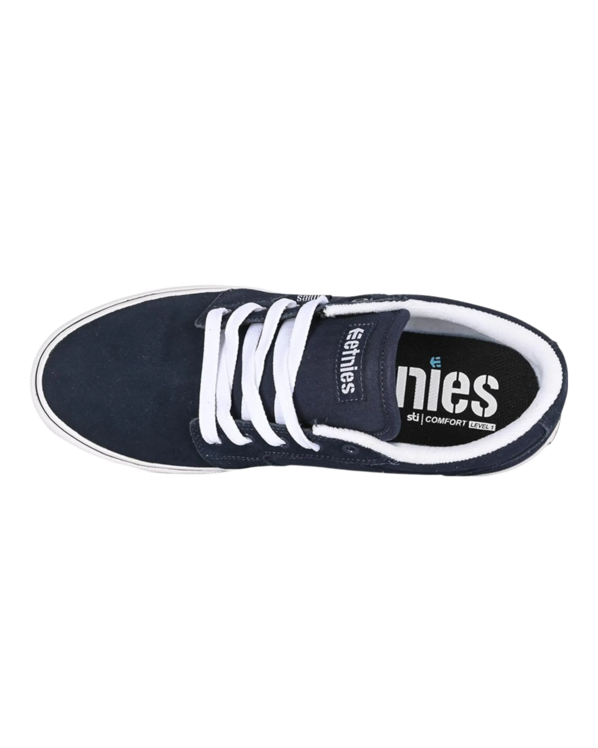 Barge LS Shoes in Navy, White & Blue