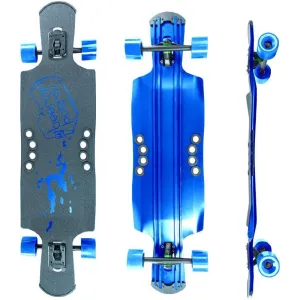 Beercan Blue 40" Kegger Drop Through Longboard