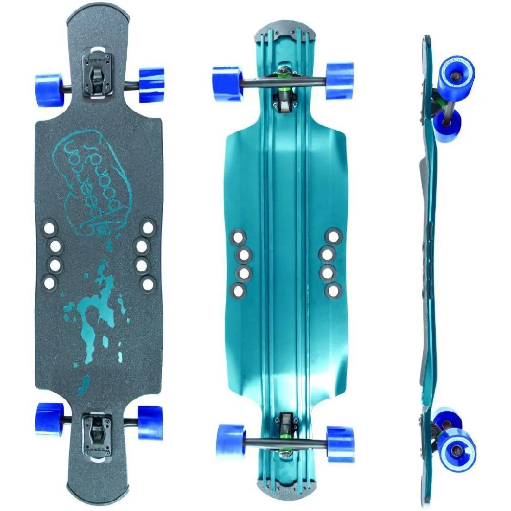 Beercan Sea Foam Green 40" Kegger Drop Through Longboard