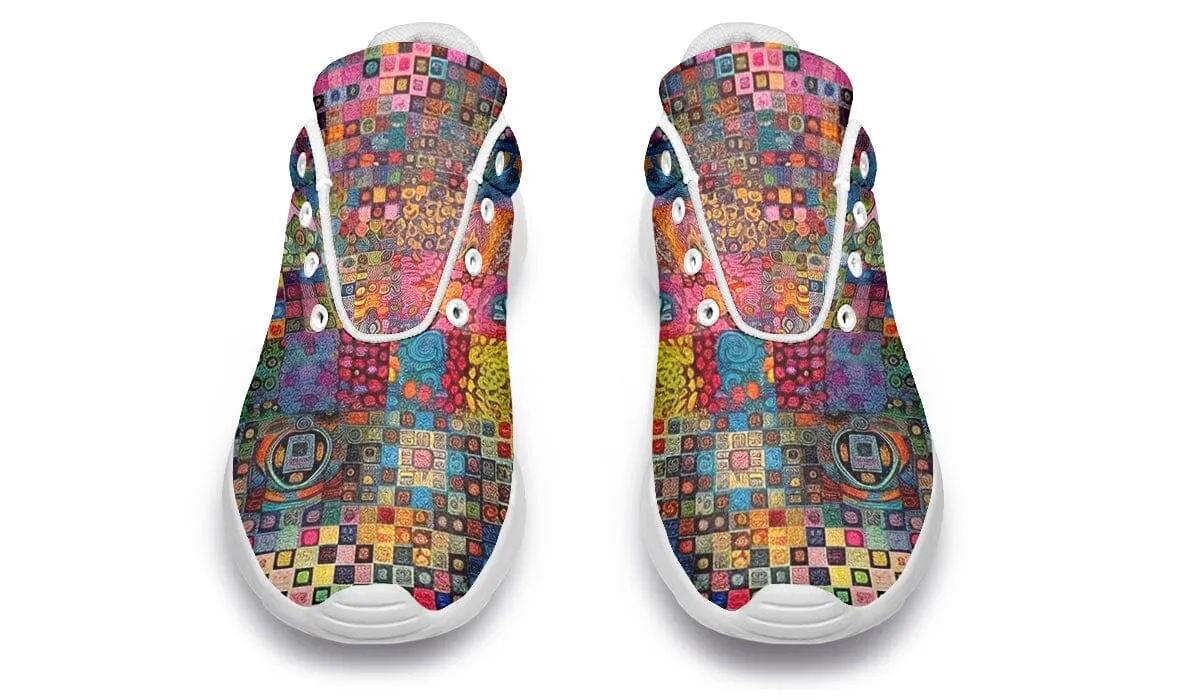 Blotter Patch Fuzz Classic Sneakers