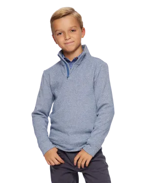 BOYS HERO STRETCH KNIT 1/4-ZIP