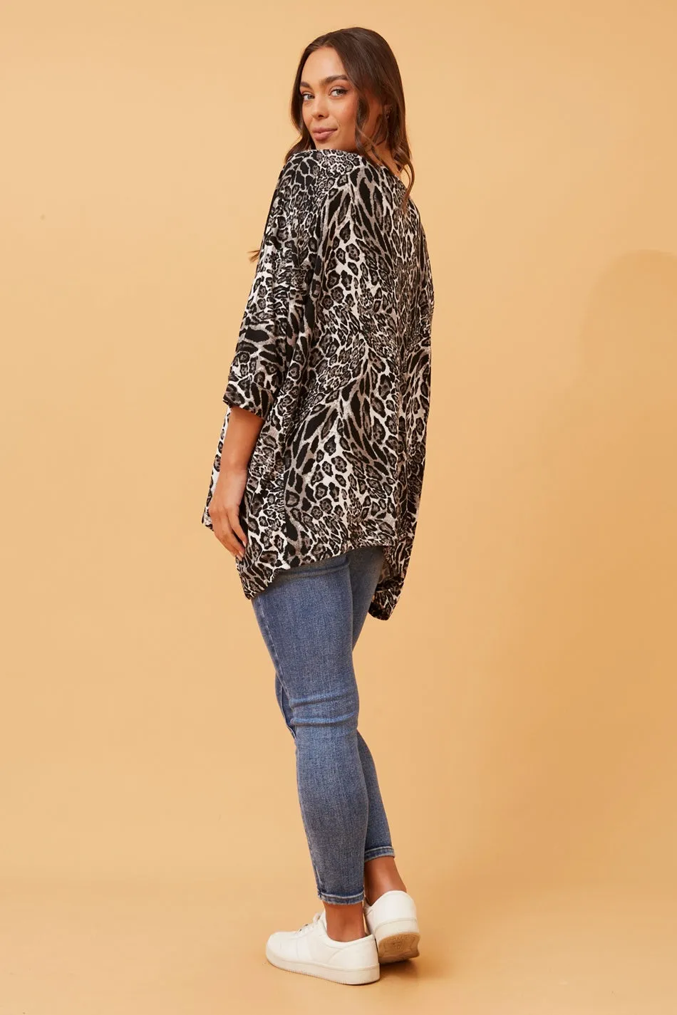 BRYN LEOPARD PRINT TOP