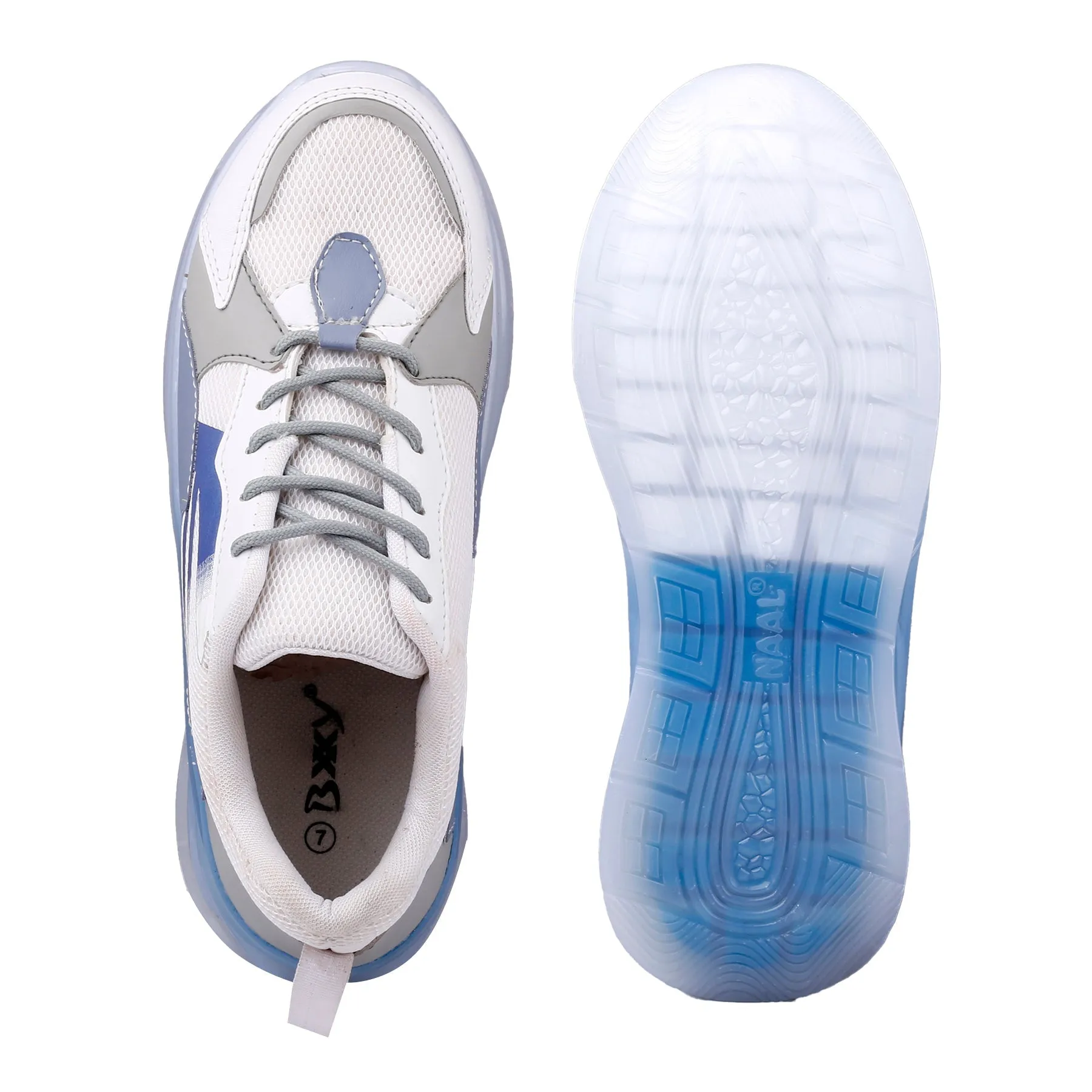 Bxxy's Rich Look Lace-up Sports Shoes for Men