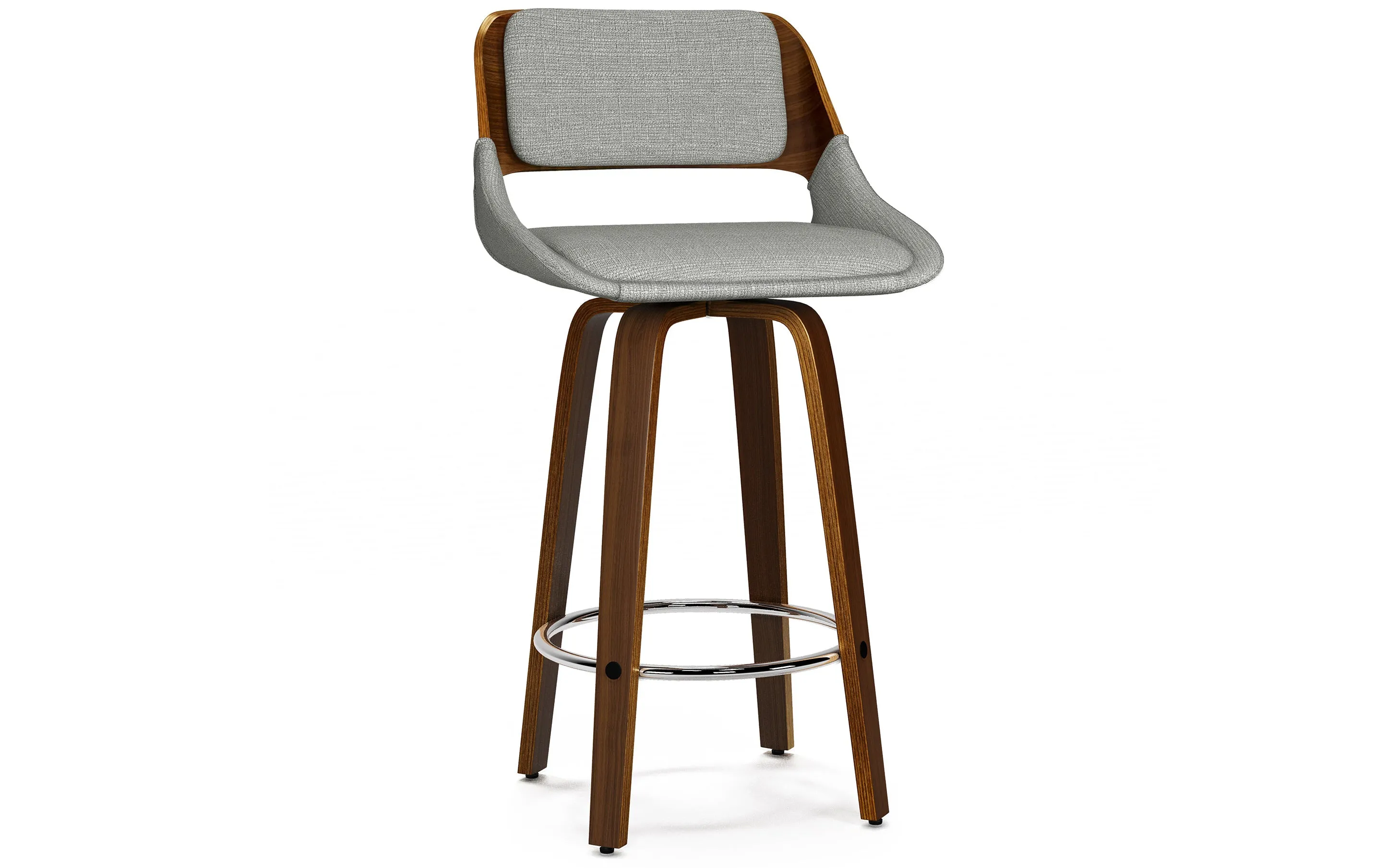 Carly Swivel Bar Stool (Set of 2)