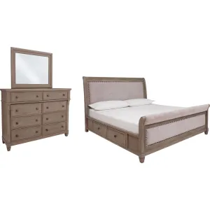 Challene - EXCLUSIVE 5 Piece King Storage Bedroom