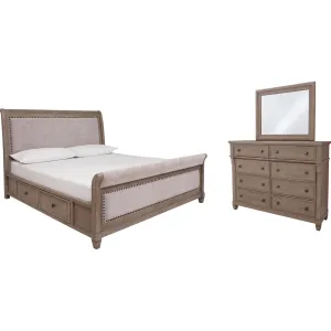 Challene - EXCLUSIVE 5 Piece Queen Storage Bedroom