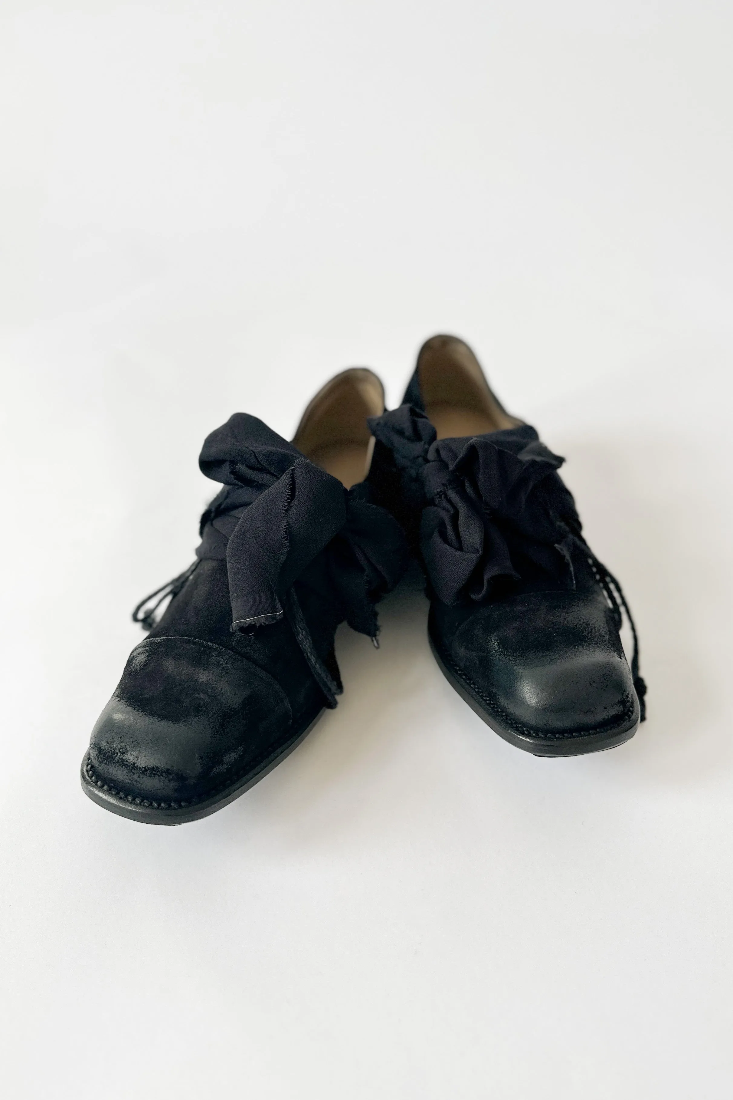 Cherevichkiotvichki - Square Derby with Toe Cap - Black