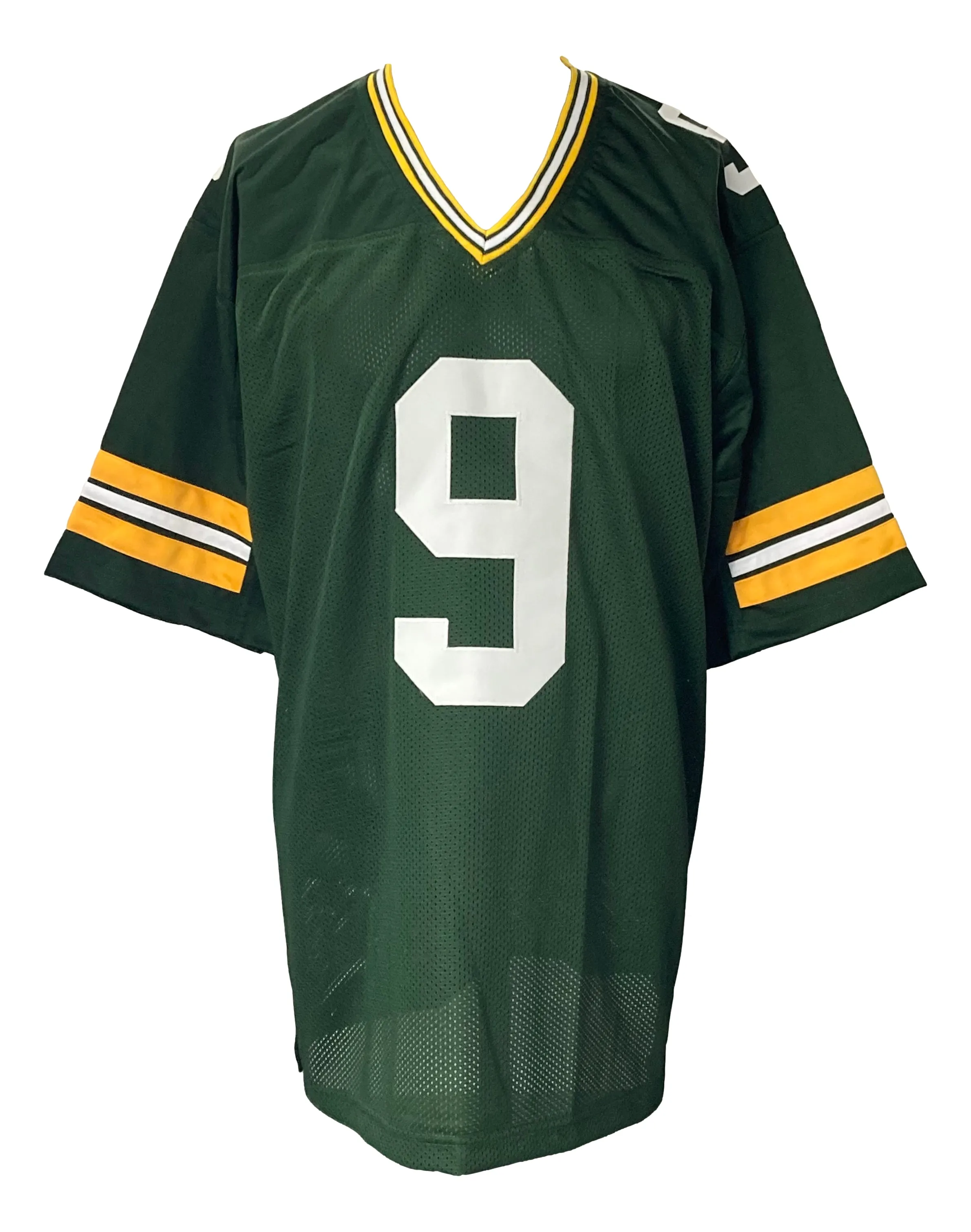 Christian Watson Green Bay Signed Green Football Jersey BAS