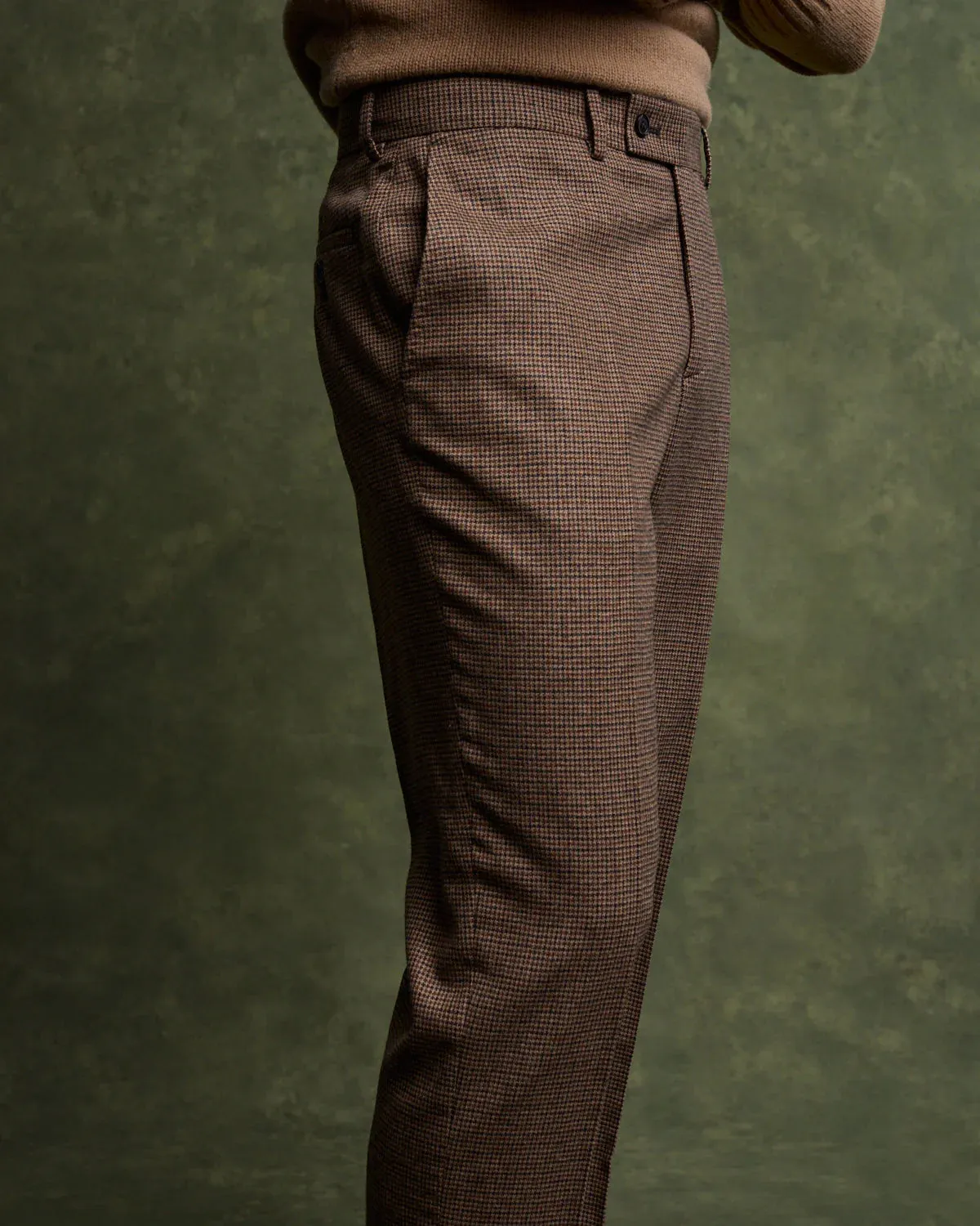 CHUCK - Flannel City Pants Beige Camel