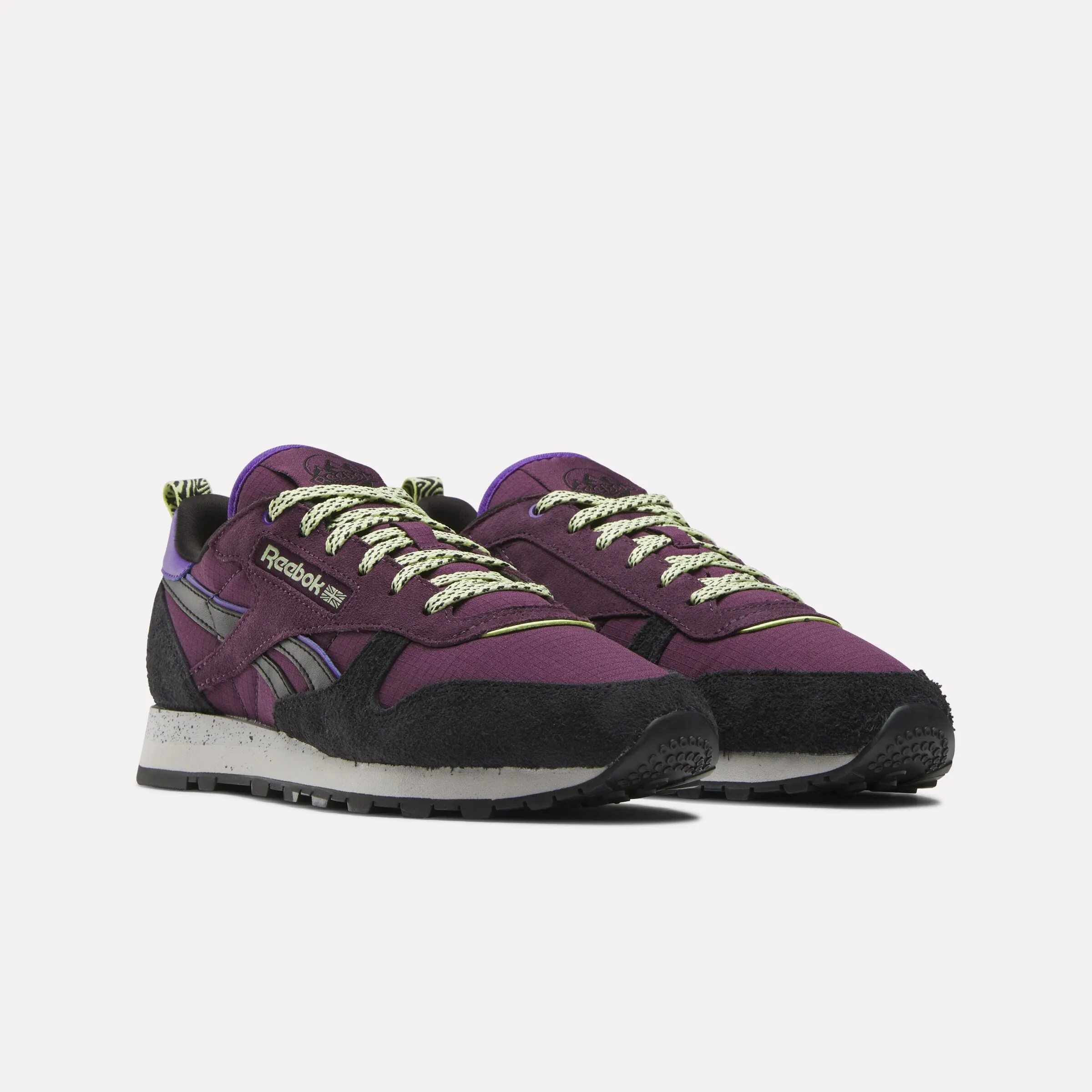 Classic Leather Shoes Midnight Plum/Black/Grey