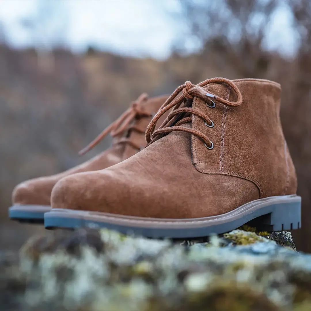 Clayton Chukka Boot - Coffee Suede by Hoggs of Fife