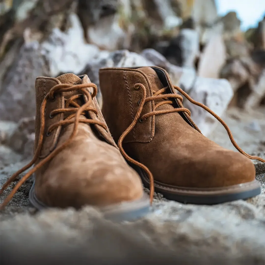 Clayton Chukka Boot - Coffee Suede by Hoggs of Fife