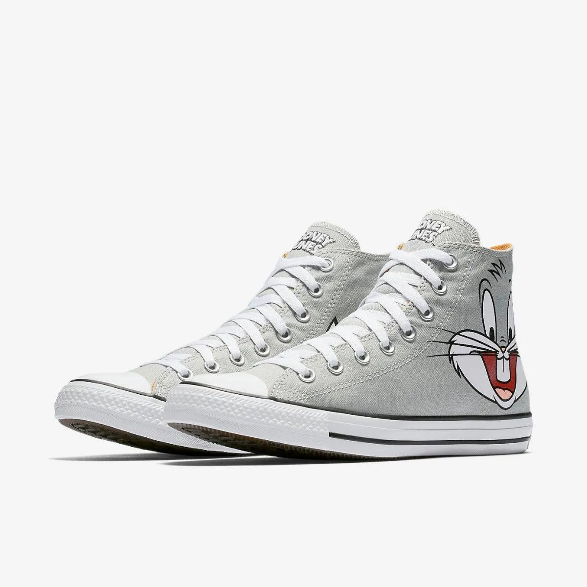 Converse All Star Looney Tunes Cartoon Hightop Grey Sneaker