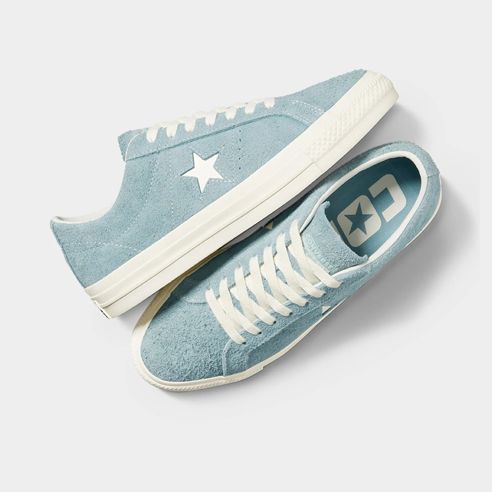 Converse One Star Pro Shaggy Suede Low Cocoon Blue